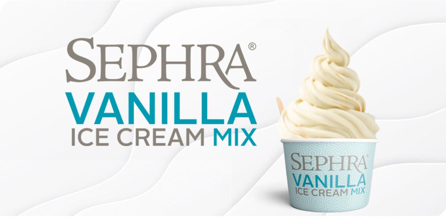 Sephra Vanilla Ice Cream Mix